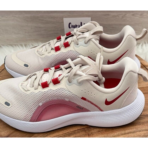 NIKE React Escape RN Running WMNS Sz 11 Shoes LT Orewood DJ9976 102 New - Picture 6 of 15